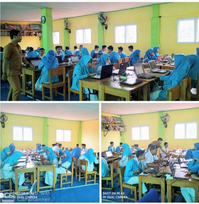 MAN 2 SUNGAI PENUH LAKSANAKAN GLADI BERSIH UAN-BK T.A 2019/2020