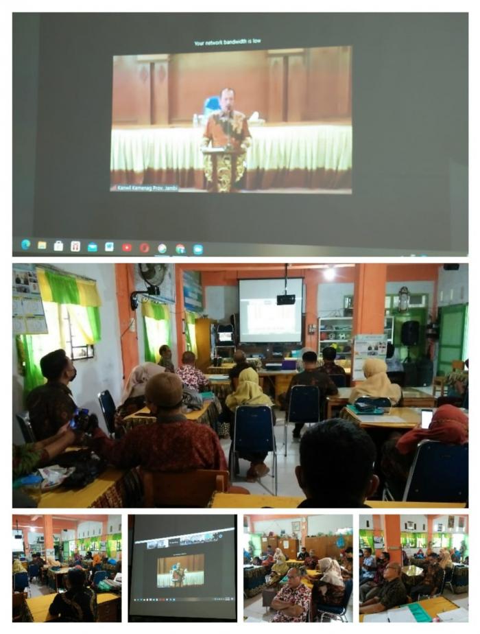 MAN 2 SUNGAI PENUH MENGIKUTI PEMBINAAN ASN LINGKUP KANKEMENAG KOTA SUNGAI PENUH DAN KABUPATEN KERINCI