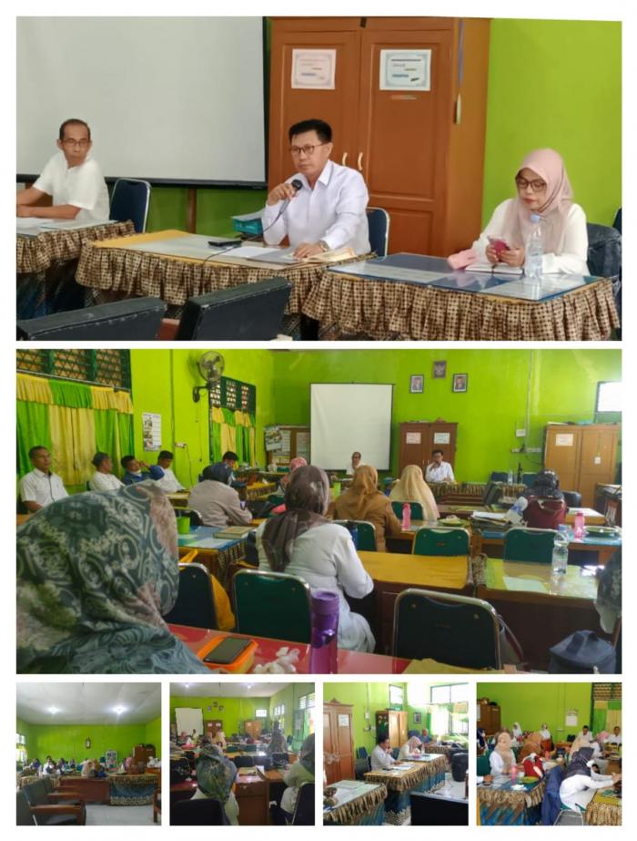 MAN 2 SUNGAI PENUH MELAKSANAKAN SIDANG KENAIKAN KELAS TAHUN PELAJARAN 2021/2022