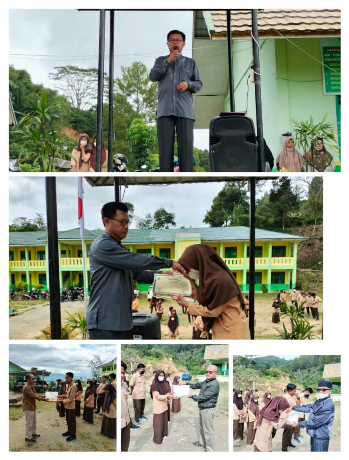 PEMBAGIAN RAPORT SEMESTER GENAP KELAS X DAN XI MAN 2 SUNGAI PENUH T.P 2021/2022