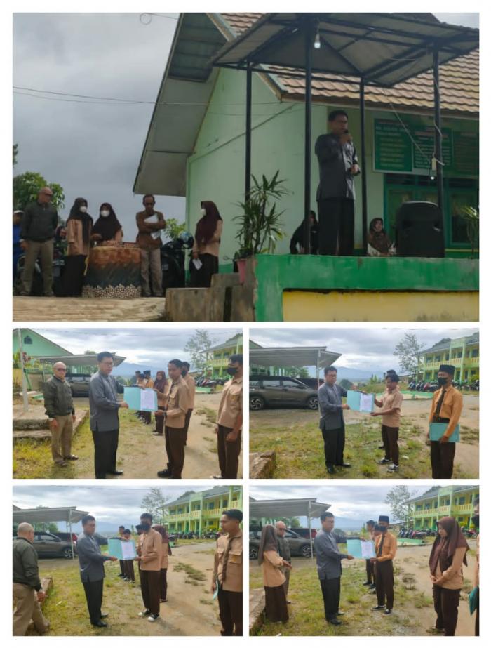 PENGUKUHAN PENGURUS 4 ORGANISASI MAN 2 SUNGAI PENUH