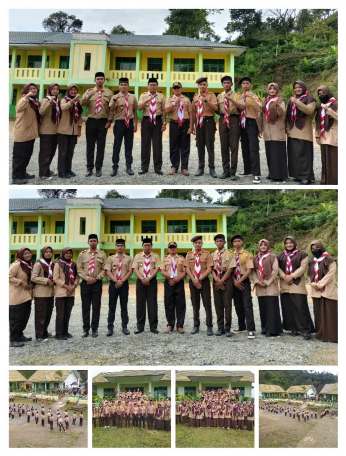 PELANTIKAN PENGURUS GUDEP DAN PENGUKUHAN PENEGAK BANTARA MAN 2 SUNGAI PENUH TAHUN 2022/2023