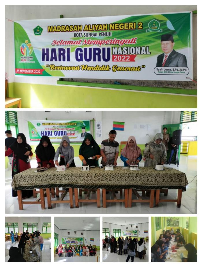 MAN 2 SPN MEMPERINGATI HARI GURU NASIONAL DENGAN BERMACAM PERLOMBAAN 