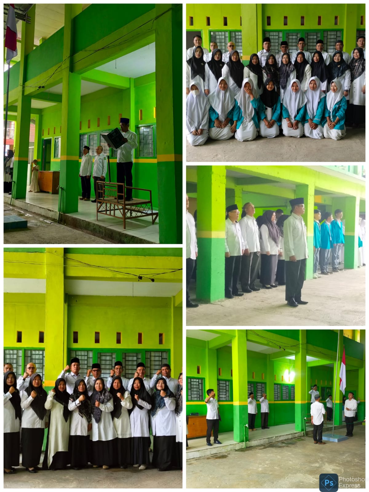 MEMPERINGATI SEMARAK HARI KEBANGKITAN NASIONAL,  MAN 2 SUNGAI PENUH ADAKAN UPACARA BENDERA